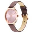 Sonata Blush Quartz Analog Pink dial Leather Strap Watch for Women - image number 1