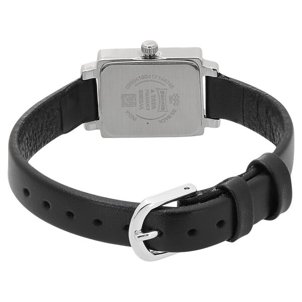 Sonata Quartz Analog Silver Dial Leather Strap Watch for Women - image number 3