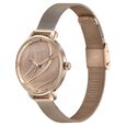 Sonata Poze Quartz Analog Rose Gold Dial Mesh Strap Watch for Women - image number 3