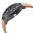 Sonata Quartz Analog Black Dial Leather Strap Watch for Men - image number 2
