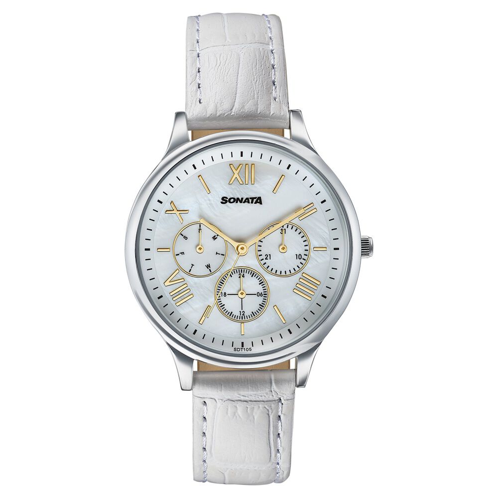 Sonata Women�s Work Wear leather Watch - Premium Multifunction design for everyday style-picture-23