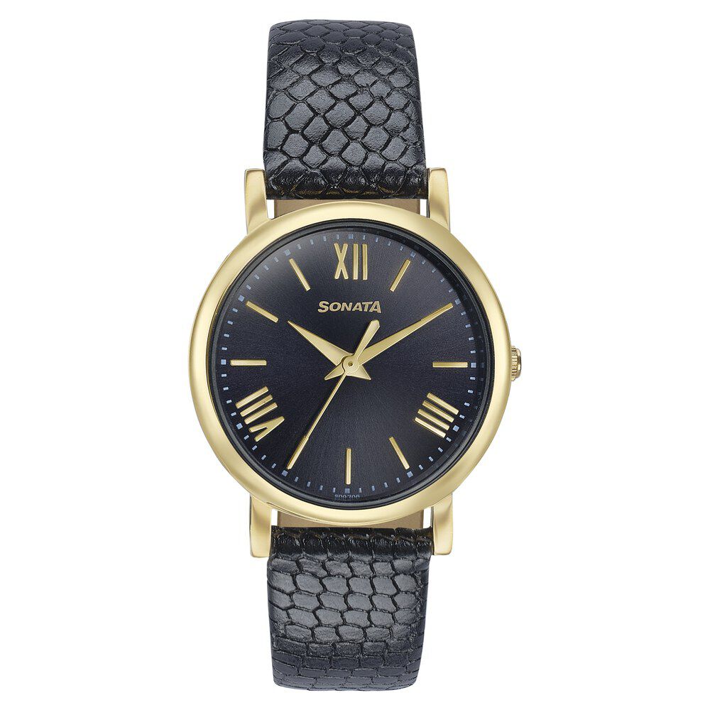 Sonata watch leather strap hotsell
