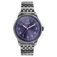 Poze By Sonata Quartz Analog Blue Dial Grey Stainless Steel Strap Watch For Men - image number 1