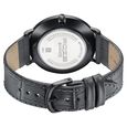 Sonata Poze Quartz Analog Black Dial Leather Strap Watch For Men - image number 5