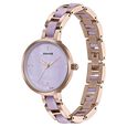 Sonata Wedding Edit Quartz Analog Purple Dial Stainless Steel With Acetate Strap Watch For Women - image number 3