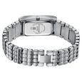 Poze Poze Quartz Analog Purple Dial Silver Metal Strap Watch For Women - image number 6