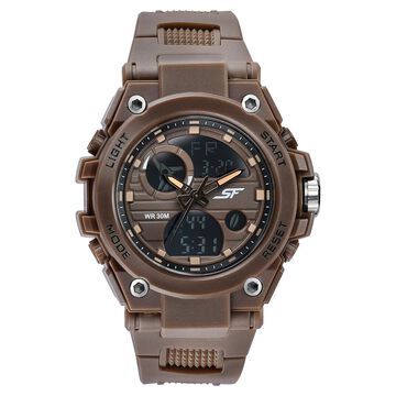 SF Ignite - Earthy Brown Anadigi Watch