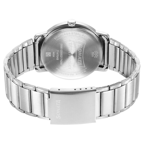 Sonata Sleek Green Dial Analog with Day and Date Watch for Men - image number 3
