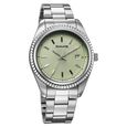 Sonata Festive Quartz Analog with Date Green Dial Metal Strap Watch For Men - image number 0