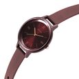 Sonata Splash Quartz Analog Maroon Dial Plastic Strap Watch for Women - image number 1