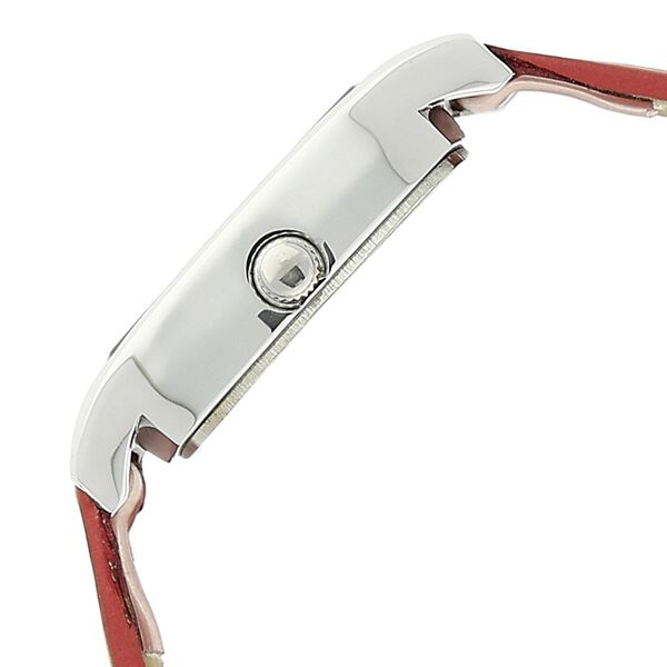 Sonata Quartz Analog Red Dial Leather Strap Watch for Women - image number 2