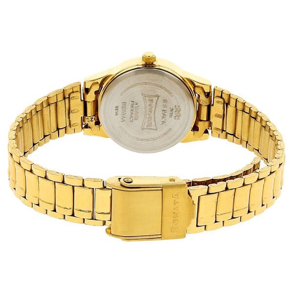 Sonata Quartz Analog White Dial Stainless Steel Strap Watch for Women - image number 3