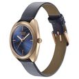 Sonata Poze Quartz Analog Blue Dial Leather Strap Watch for Women - image number 2