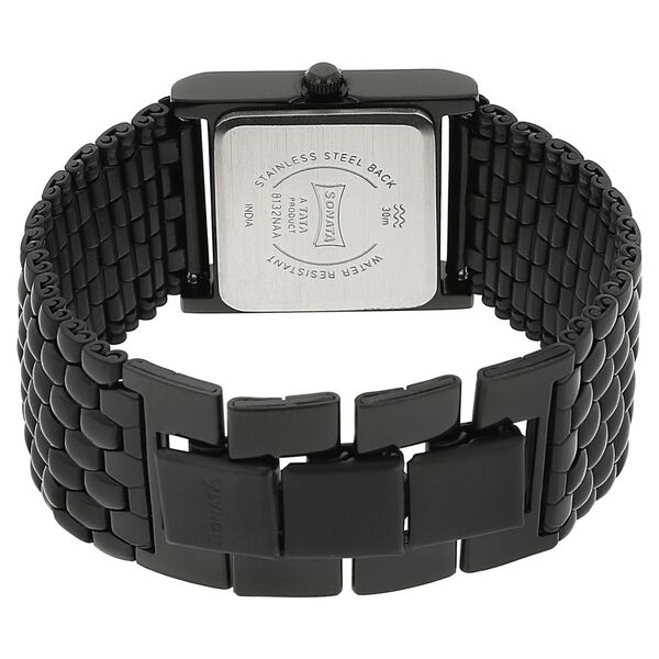 Sonata Glamors Black Dial Women Watch With Stainless Steel Strap - image number 3