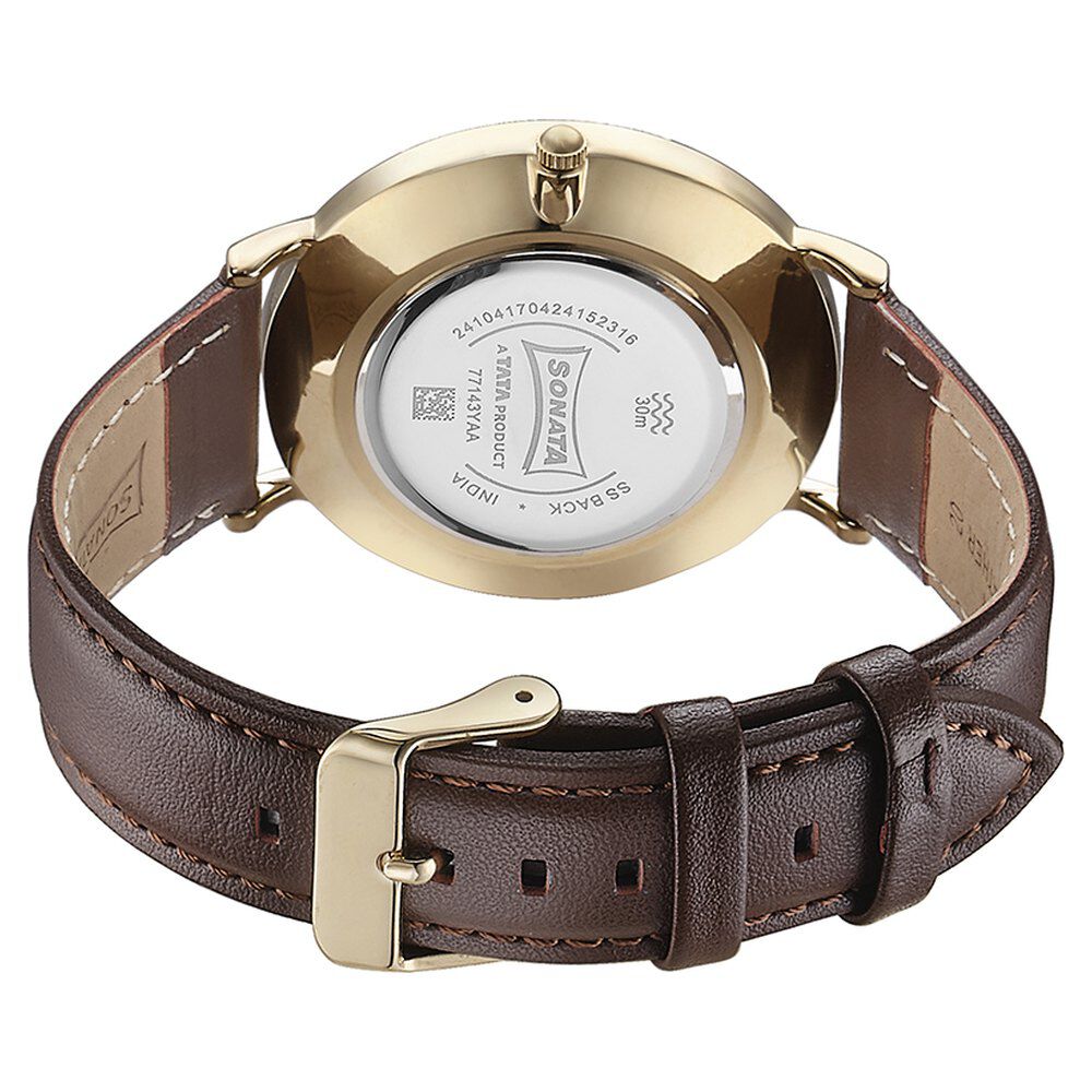 Sonata watch leather strap hotsell