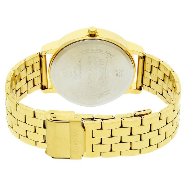 Sonata Quartz Analog with Day and Date Silver Dial Stainless Steel Strap Watch for Men - image number 3