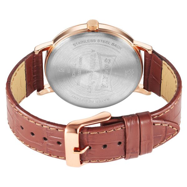 Sonata Utsav Quartz Analog Silver Dial Watch for Men - image number 3