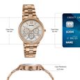 Sonata Women's Work Wear rose gold Watch - Premium Multifunction design for everyday style - image number 3
