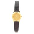 Sonata Quartz Analog Champagne Dial Leather Strap Watch for Women - image number 0