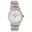 Sonata Poze Quartz Analog White Dial Two Toned Colour Stainless Steel Strap Watch For Men - image number 1