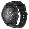 SF Quartz Analog Digital Black Dial Plastic Strap Watch for Men - image number 1