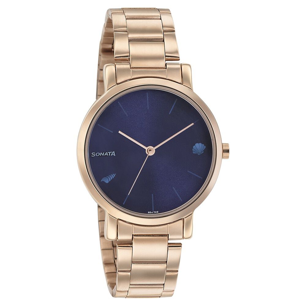 Sonata Play Blue Dial Women Watch With Stainless Steel Strap-picture-29
