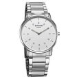 Sonata Sleek Quartz Analog Black Dial Black Stainless Steel Strap Watch For Men