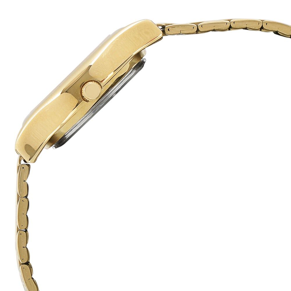 Sonata Essentials Champagne Dial Women Watch With Stainless Steel