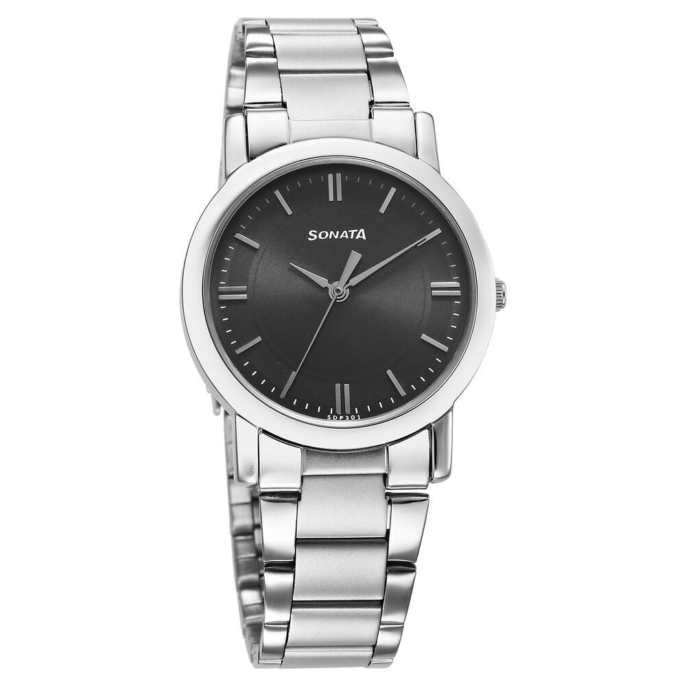 Sonata silver watch hotsell
