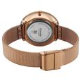 Sonata Modern Edit Quartz Analog Pink Mother of Pearl Dial Stainless Steel Strap Watch For Women - image number 4