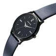 Sonata Aspire Quartz Analog Blue Dial Leather Strap Watch for Men - image number 1