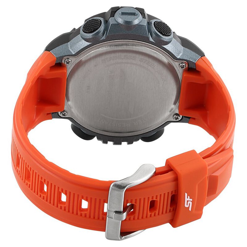 SF Super Fibre Digital Dial Plastic Strap Watch for Men - image number 3
