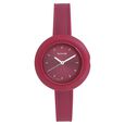 Sonata Tic Tac Toe Maroon Dial Women Watch With Plastic Strap - image number 0