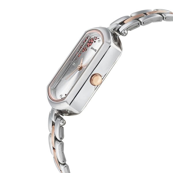 Sonata Wedding Silver Dial Women Watch With Stainless Steel Strap - image number 2