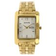 Sonata Quartz Analog Champagne Dial Stainless Steel Strap Watch for Men