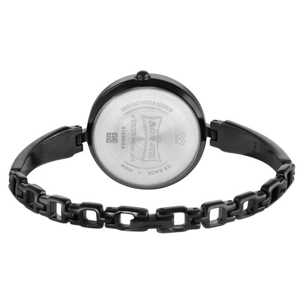 Sonata Utsav Black Dial Watch for Women - image number 3