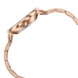 Poze By Sonata Quartz Analog Pink Dial Rose Gold Stainless Steel Strap Watch For Women - image number 5