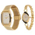 Sonata Quartz Analog Champagne Dial Stainless Steel Strap Watch for Couple - image number 1