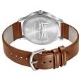 Sonata RPM Quartz Analog with Day and Date Blue Dial Leather Strap Watch for Men - image number 3