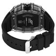 SF Maiden Voyage Sport Watch Black dial And Strap wih red accents Tonneau Shaped Case - image number 4