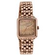 Poze By Sonata Quartz Analog Brown Mother of Pearl Dial Rose Gold Metal Strap Watch For Women - image number 2