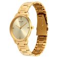 Sonata Sleek Women Silver Dial Blush Pink Leather Strap Watch - image number 1