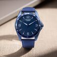 Sonata Poze Quartz Analog Black Dial Leather Strap Watch for Men