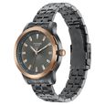 Sonata Poze Quartz Analog Grey Dial Grey Metal Strap Watch For Men - image number 4