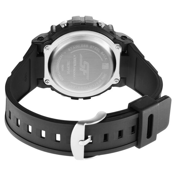 Sonata Digital Dial Black Plastic Strap Watch for Men - image number 3