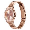Sonata Poze Quartz Analog Pink Dial Rose Gold Colour Stainless Steel Strap Watch For Women - image number 4