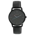 Sonata Quartz Analog Silver Dial Leather Strap Watch for Men