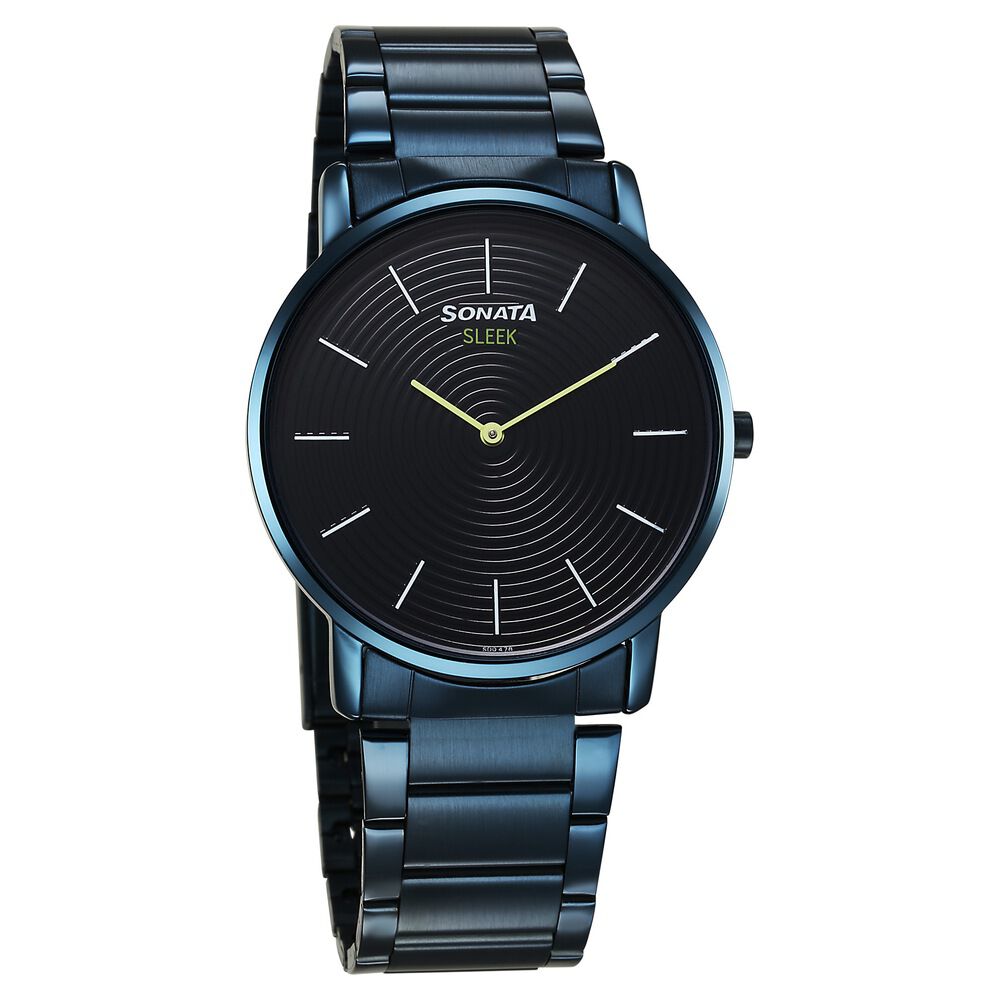 Sonata sleek blue dial hotsell