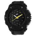 SF Quartz Analog Black Dial Plastic Strap Watch for Men