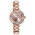 Sonata Festive Quartz Analog Pink Dial Rose Gold Metal Strap Watch For Women - image number 1